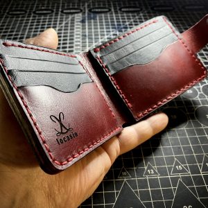 Handmade Leather Bifold Wallet